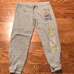 Women’s Pink brand jogger pants